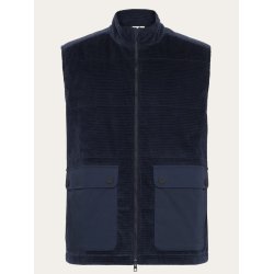 Knowledge Cotton organic cotton corduroy vest - night sky 