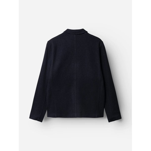 Blue de genes BGlewis wool blazer - dark navy 