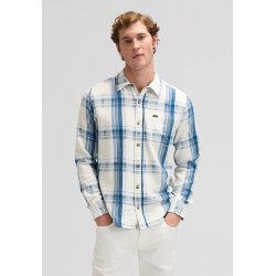 Lee Leesure shirt - deep sea plaid 112377249