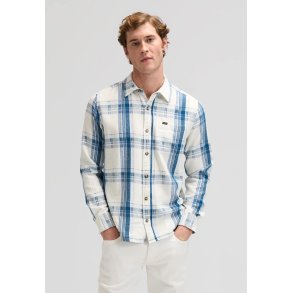 Lee Leesure shirt - deep sea plaid 112377249