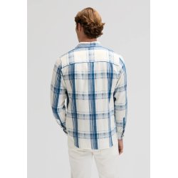 Lee Leesure shirt - deep sea plaid 112377249