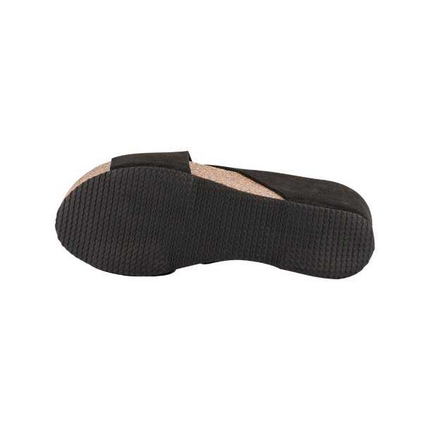 Norrliv sandal - sort 13558