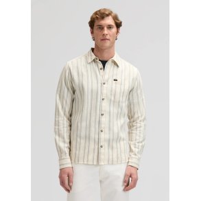 Lee Leesure shirt - dustier blue stripe 112378528