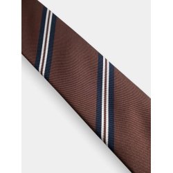 Blue de genes BGcarl tie - ginger bread orange 
