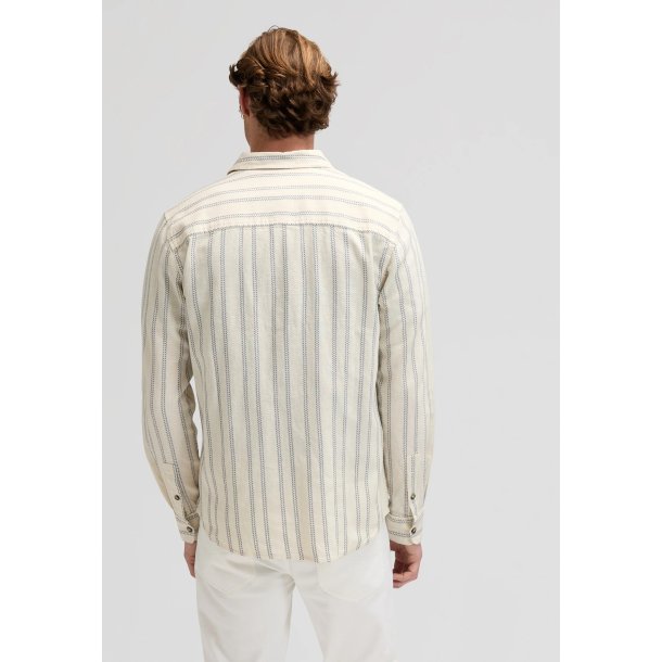 Lee Leesure shirt - dustier blue stripe 112378528