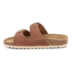 No� sandal big buckle - cognac 747