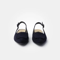 Paul Green sling back - Navy 6090 