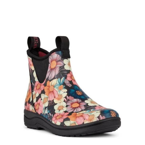 Green Comfort gummistvle rain Rafaell  - Multi flower 741001Q63 