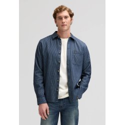Lee Leesure shirt - indigo railroad texture 112376569
