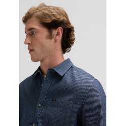 Lee Leesure shirt - indigo railroad texture 112376569