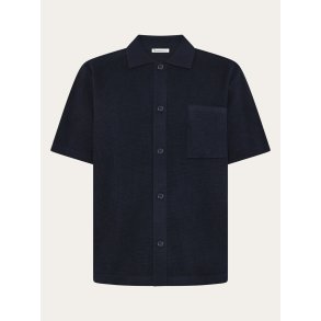 Knowledge Cotton Regular knit shirt - night sky 1080118