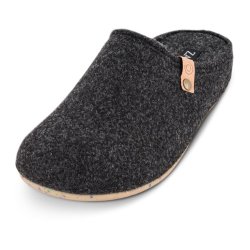 zafary hjemmesko - anthrazi/mrk gr  668000387