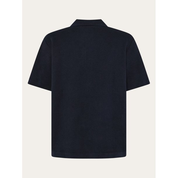 Knowledge Cotton Regular knit shirt - night sky 1080118