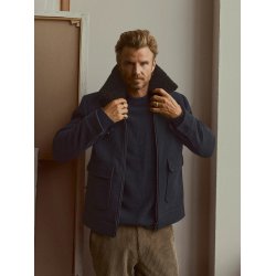 Blue de genes BGugal bomber jacket - dark navy 
