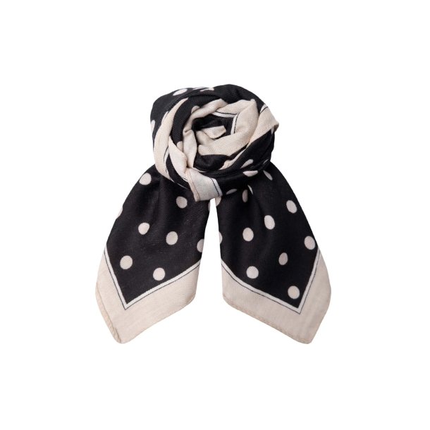 Black Colour BCAnneli mini scarf - sort