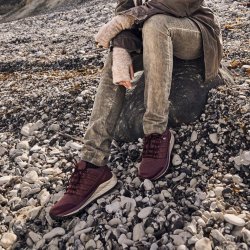 Green Comfort sneakers track n' trail Thea - bordeaux 231005Q62