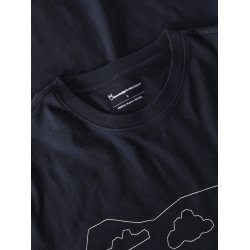 Knowledge Cotton Front print t-shirt - night sky 1010166