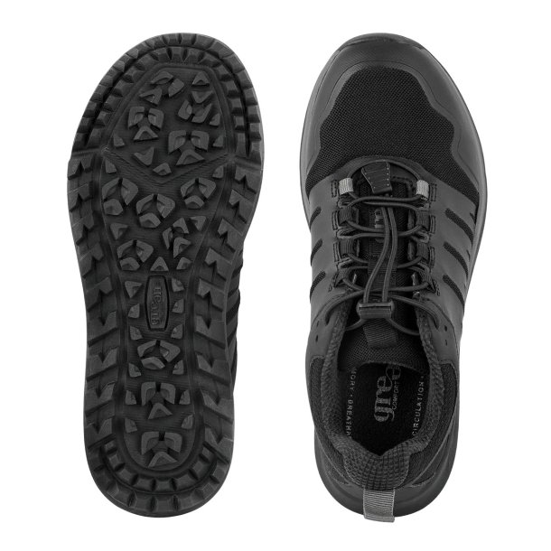 Green Comfort sneakers track n' trail Thea - sort 231005Q62