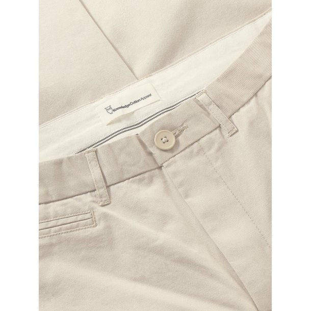 Knowledge Cotton flint pants - light feather 1070091 
