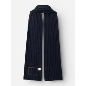 Blue de genes BGcomforto knit scarf - dark navy 