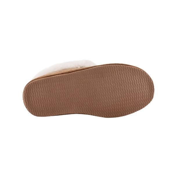 Wollies hjemmesko Kamik  classico - chestnut 1004