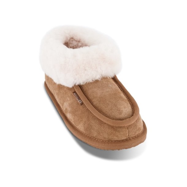 Wollies hjemmesko Kamik  classico - chestnut 1004