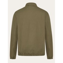 Knowledge Cotton Light poplin jacket - burned olive 1060072
