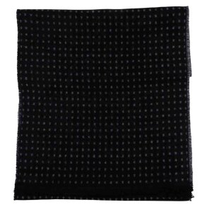 Portia Wool/Polyester Scarf - sort/gr