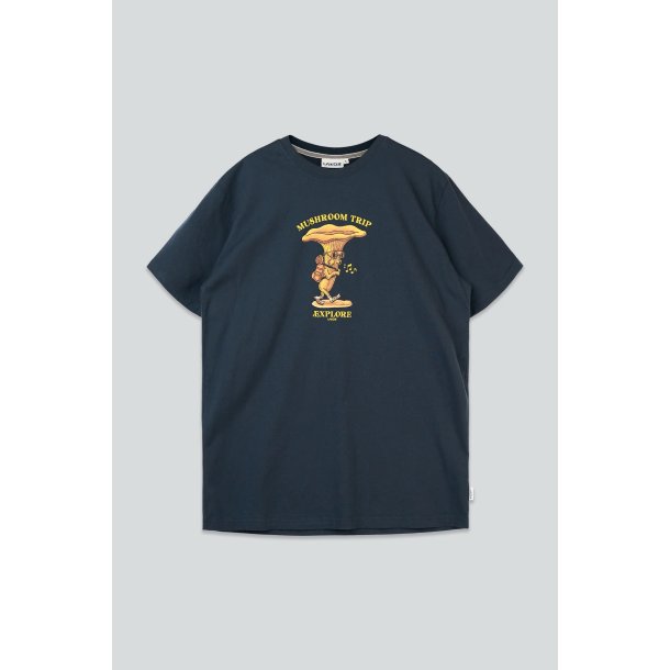 LAKOR Mushroom Trip t-shirt - blueberry 