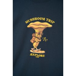 LAKOR Mushroom Trip t-shirt - blueberry 