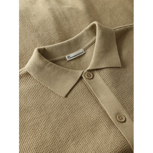 Knowledge Cotton Regular knit shirt - twill 1080118