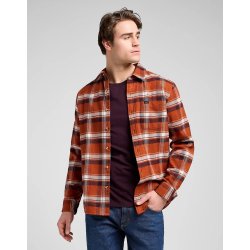 Lee relaxed mercantile shirt - Rusty Clay Plaid