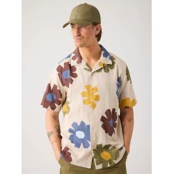 Knowledge Cotton Relaxed print short sleeve shirt - multi color 1090179