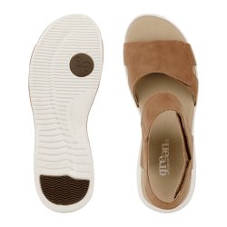 Green Comfort sandal Leaf Lucy - sand 422004Q30