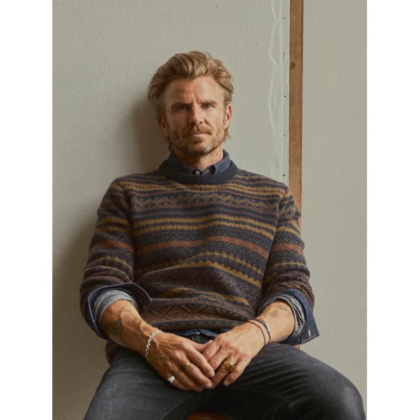 Blue de genes BGrhys knit - dark navy 