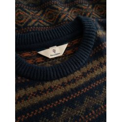 Blue de genes BGrhys knit - dark navy 