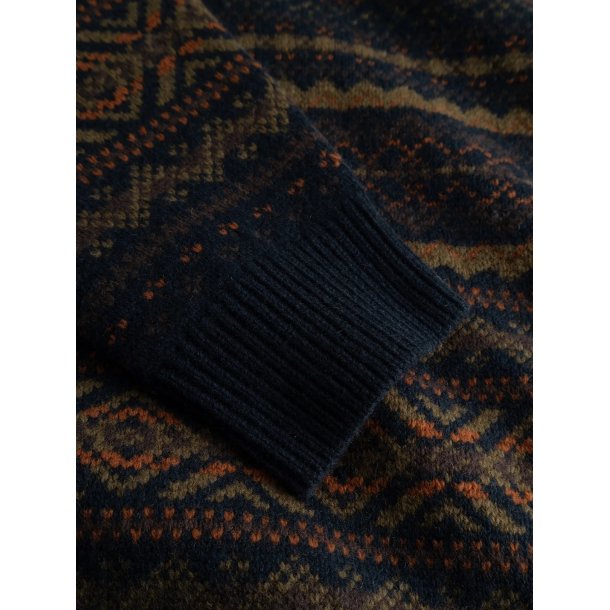 Blue de genes BGrhys knit - dark navy 