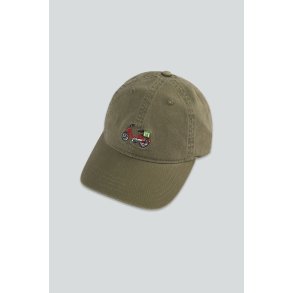 LAKOR Red maxi cap - army 