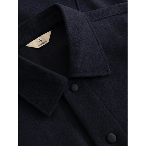 Blue de genes BGboyd wool jacket - dark navy 