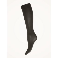 Wolford velvet de luxe 50 knee-high - nearly black 