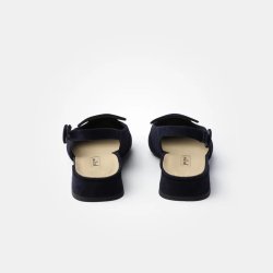 Paul Green sling back - Navy 6090 