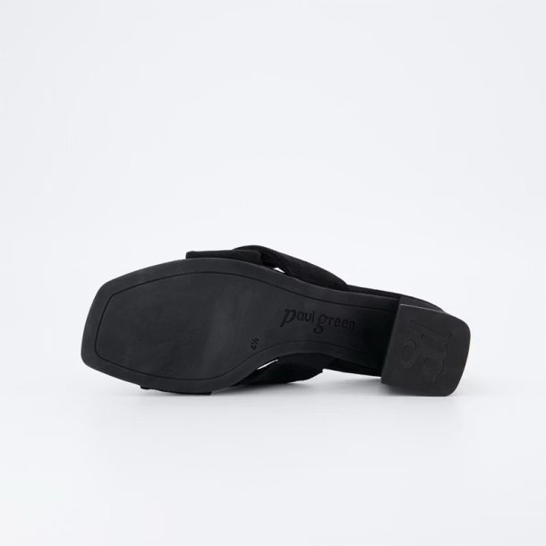 Paul Green sandal - sort 6127-027