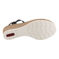 Rieker sandal - sort 619B2-00