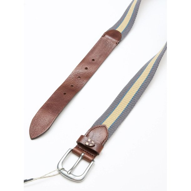 Blue de genes BGcollage belt - green stripe