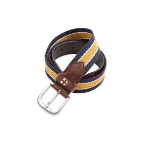 Blue de genes BGcollage belt - navy stripe 
