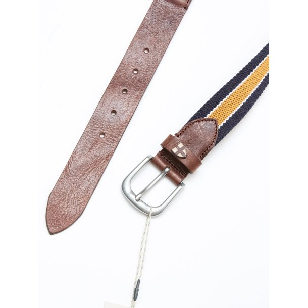 Blue de genes BGcollage belt - navy stripe 