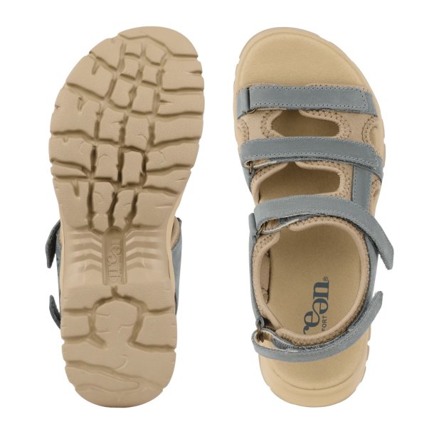 Green Comfort sandal Kiruna Kaisa - lys bl� 421030Q21