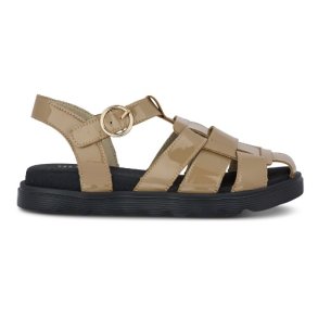 Green Comfort sandal Allow Ada - Taupe 422022Q40