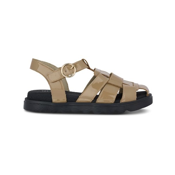 Green Comfort sandal Allow Ada - Taupe 422022Q40