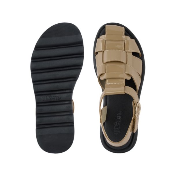 Green Comfort sandal Allow Ada - Taupe 422022Q40